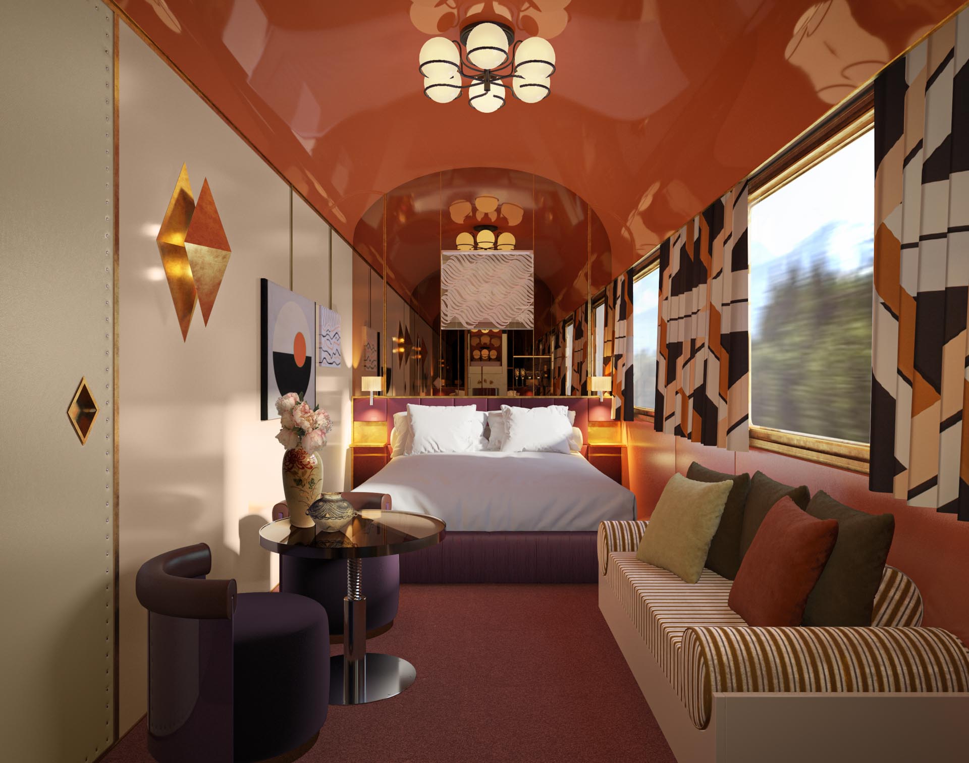 "La Dolce Vita", nouveau train de luxe Orient Express en 2024